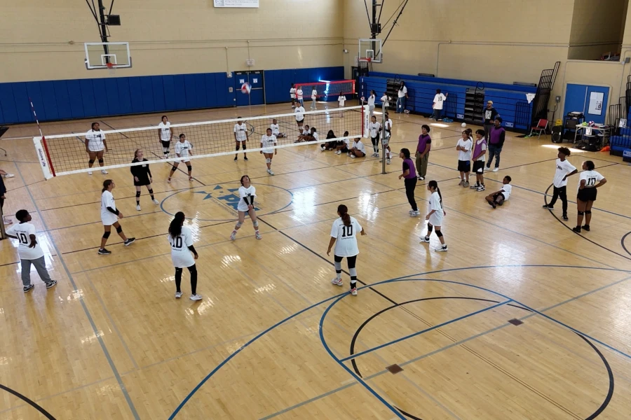 indoor volleyball