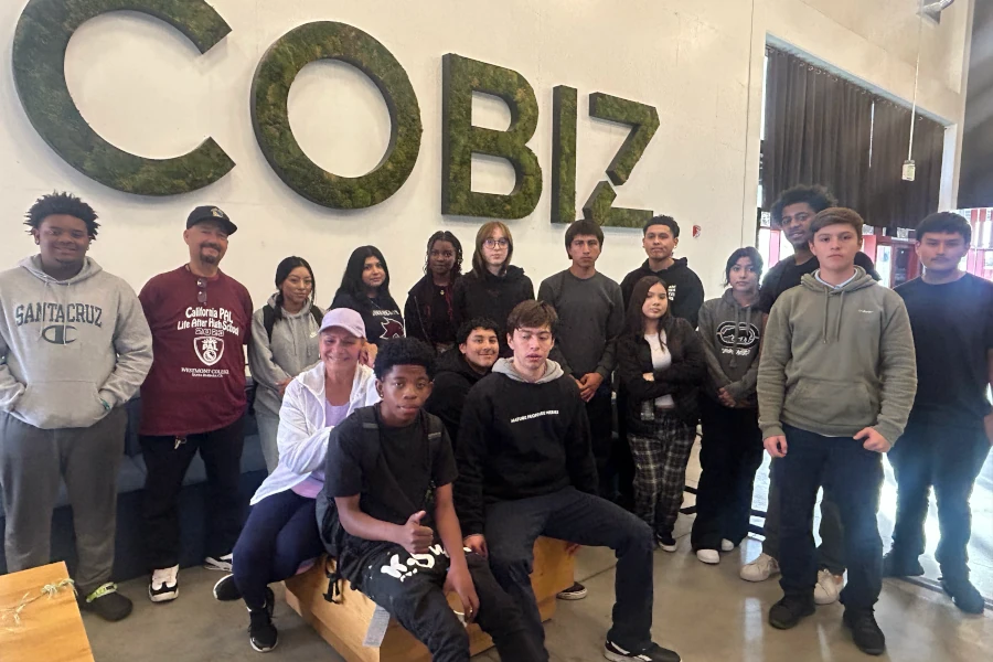 group of young adults posing for a photo